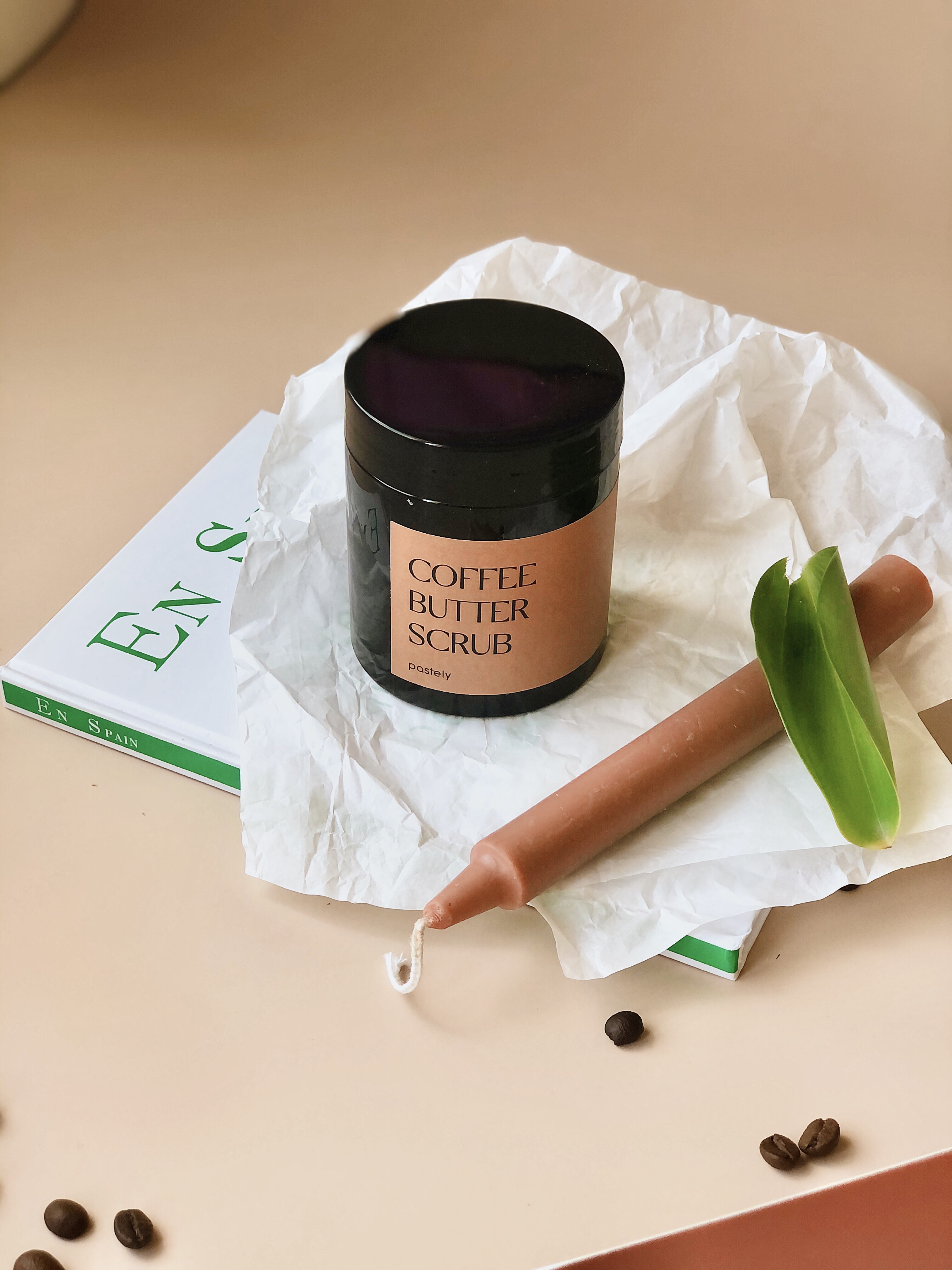 Kem tẩy da chết cà phê Coffee Butter Scrub Pastely