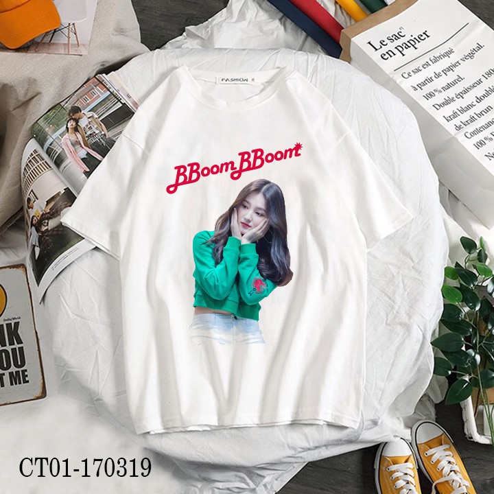 Áo Thun Nancy Momoland Bboom Bboom Kpop