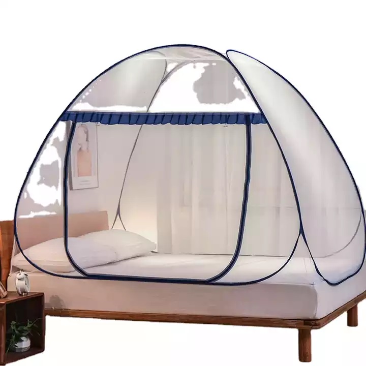 Mùng Chụp Tự Bung Chống Muỗi 1m8 X 2m Gấp Gọn Tiện Lợi Hàng Việt Nam Chất