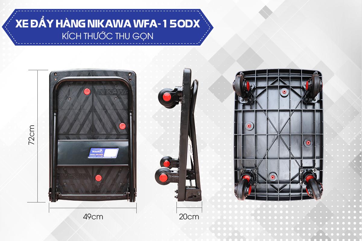 Xe đẩy hàng 150kg Nikawa WFA-150DX