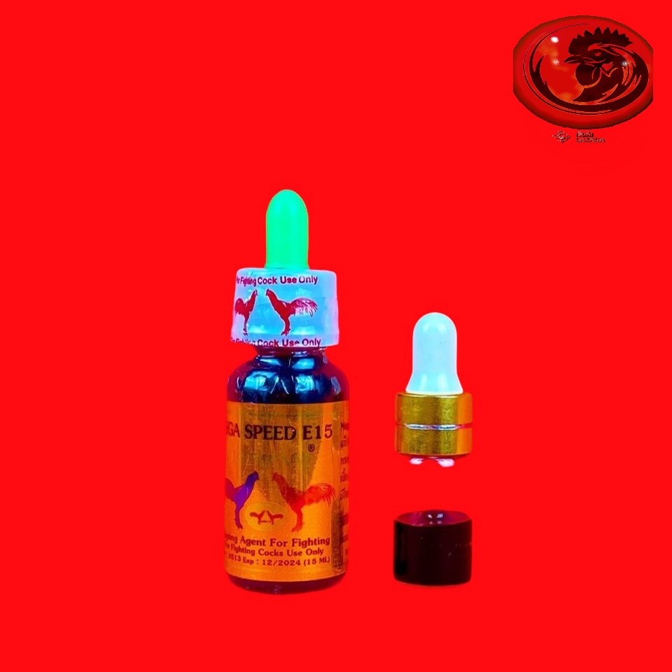 MEGA SPEED E15 tăng bo, tải cựa dành cho gà đá CHIẾC LẼ 1ML