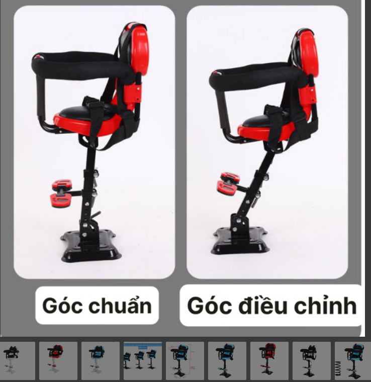 ghế trẻ em gắn xe máy