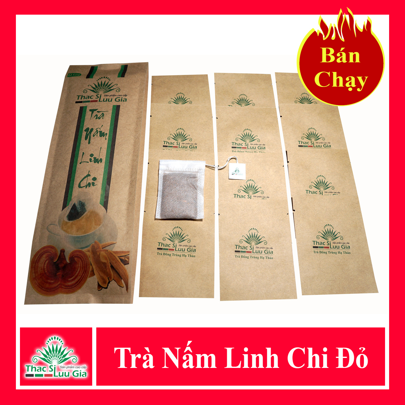Trà nấm linh chi
