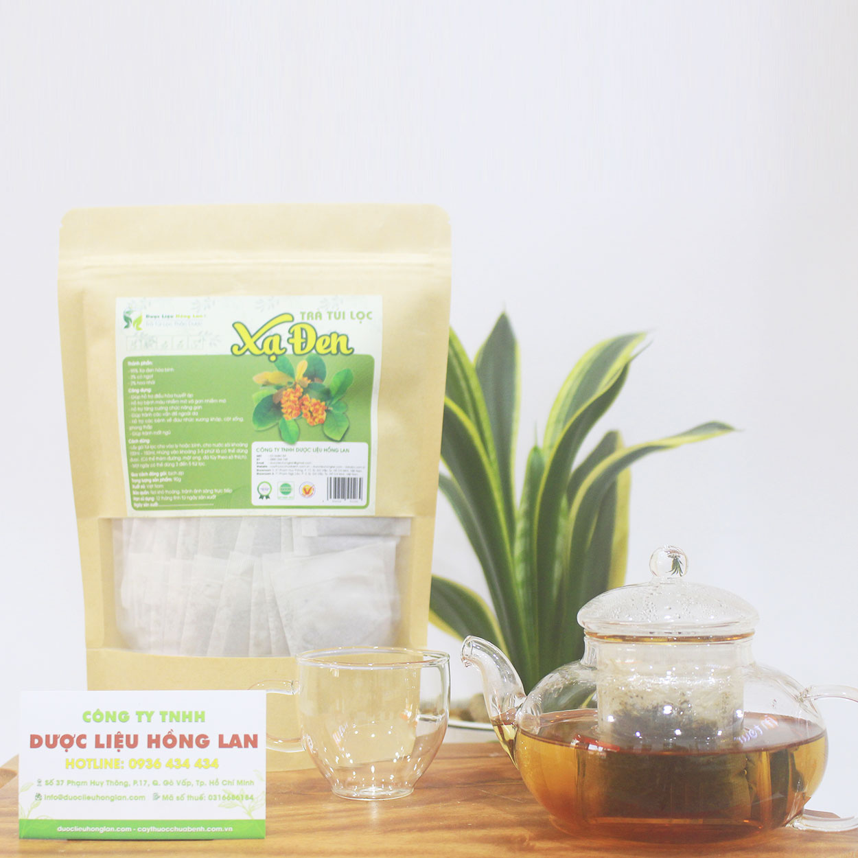 Cây xạ đen Hòa Bình khô đóng gói 500g - duoclieuhonglan