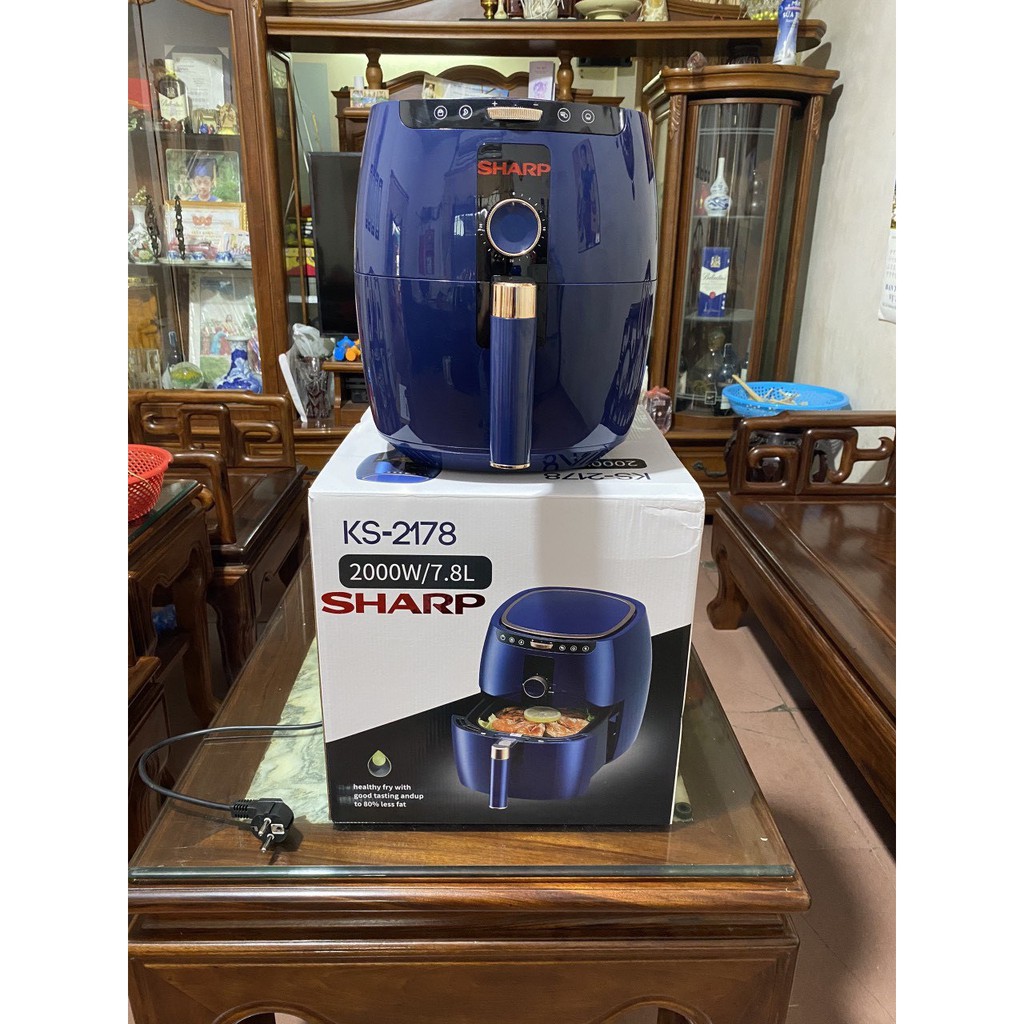 Nồi Chiên Không Dầu Sharp 7L - KS 20901 , Dung Tích Lớn