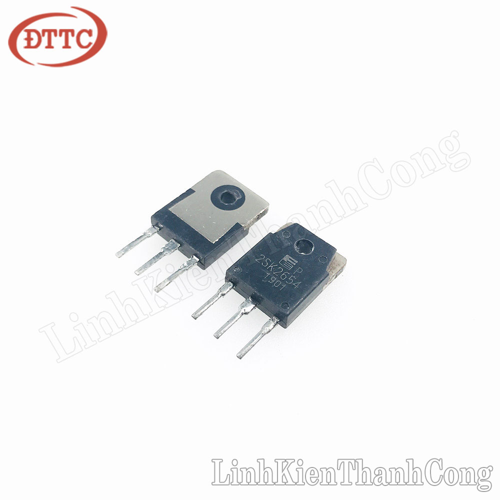 2sk2654 mosfet n-ch 8a 900v to3p tháo máy