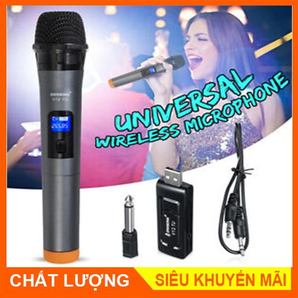 Micro Bluetooth không dây V12 dành cho Loa, Amply - BH 3 tháng