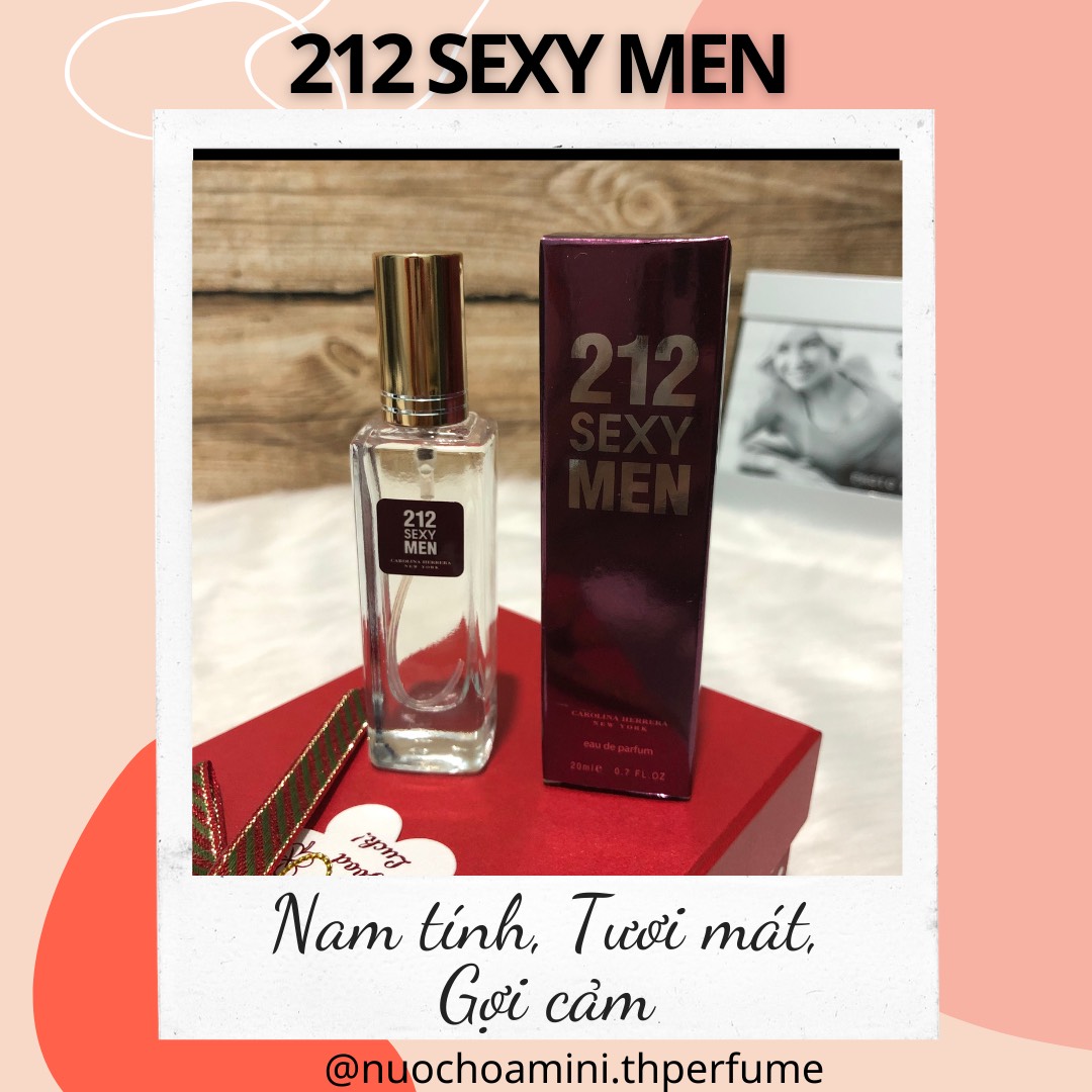 Nước Hoa Mini Nam 212 Sexy Men 20ml