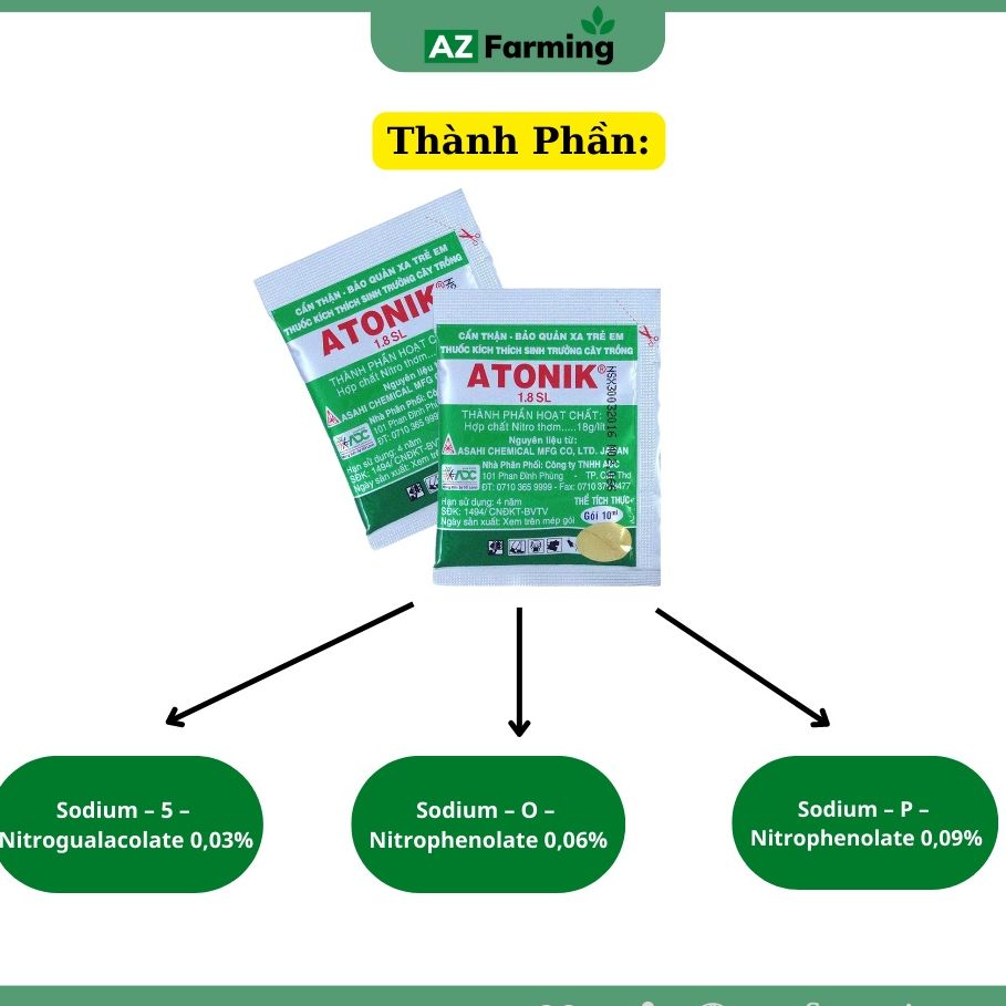 1 gói Th.uốc Kích Rễ ATONIK 1.8SL ( gói 10ml )
