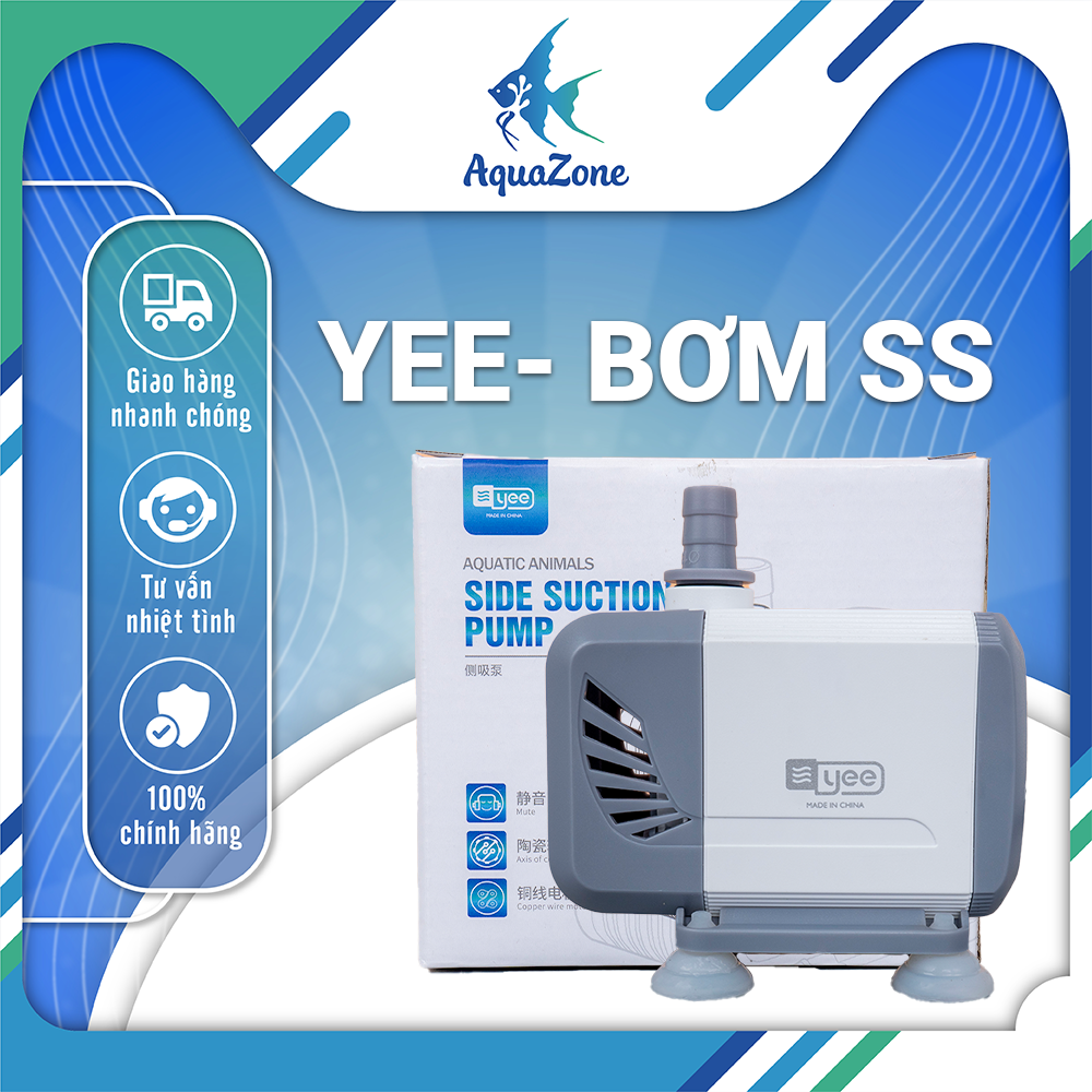Bơm bể cá yee ss 800l 1200l 1800l 4000l 5000l, lực bơm mạnh mẽ, hoạt động êm ái dành cho bể cá, thủy sinh