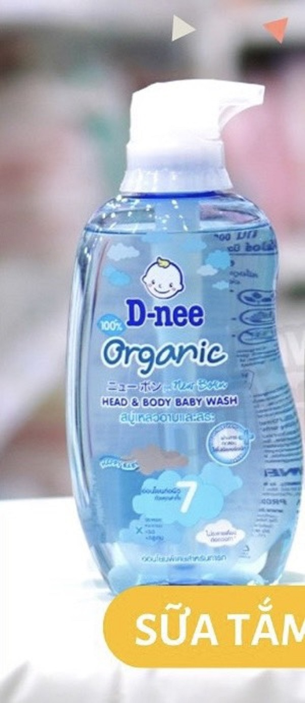 Tắm Gội D-nee Organic 380ml Dịu Nhẹ