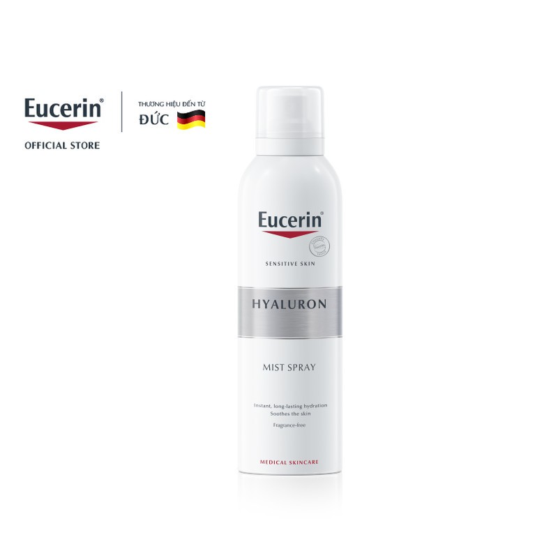 [HÀNG NHẬP KHẨU] Xịt Khoáng Dưỡng Ẩm Eucerin Hyaluron Mist Spray