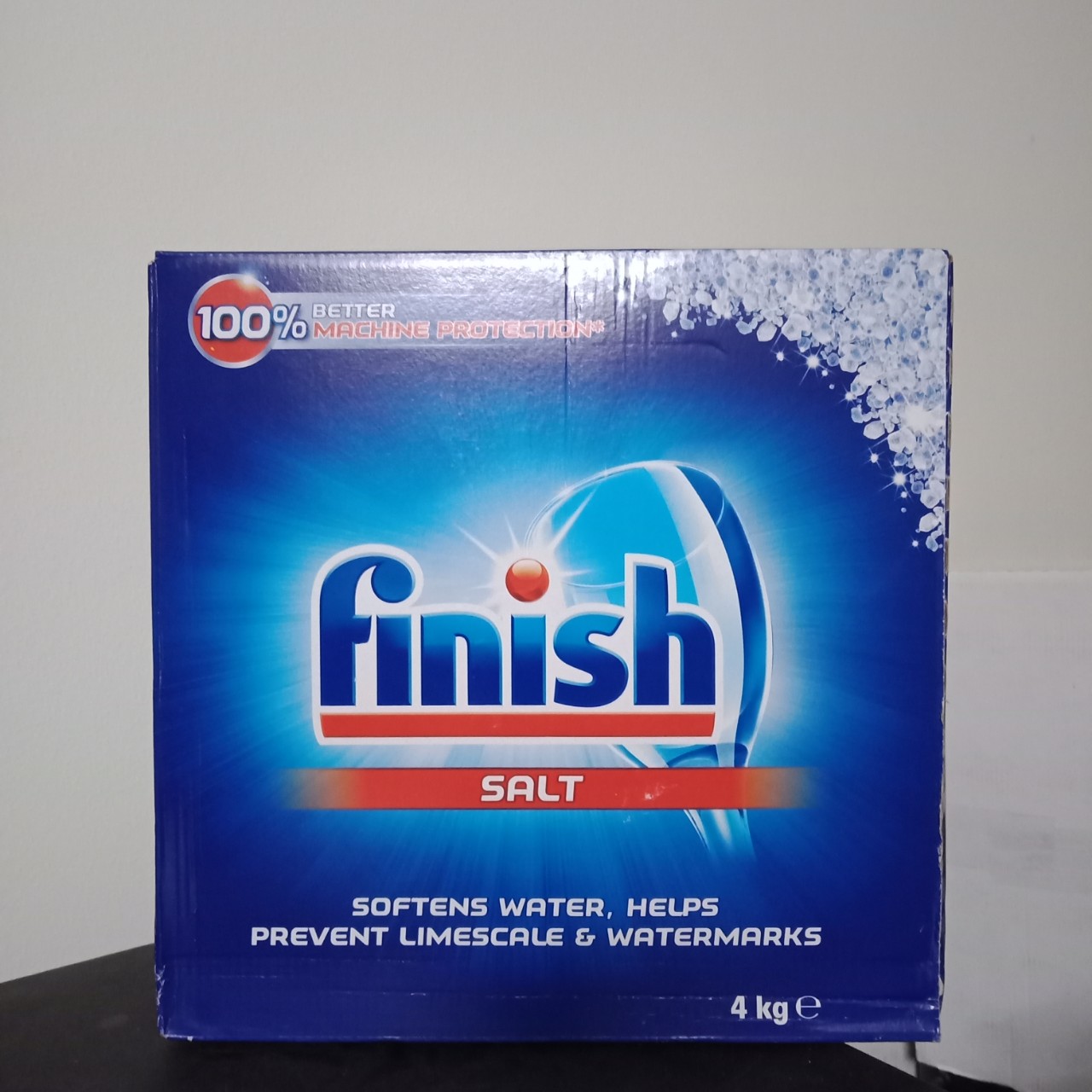 Muối rửa bát Finish 4. kg dùng cho Máy rửa bát chén (siêu rẻ )