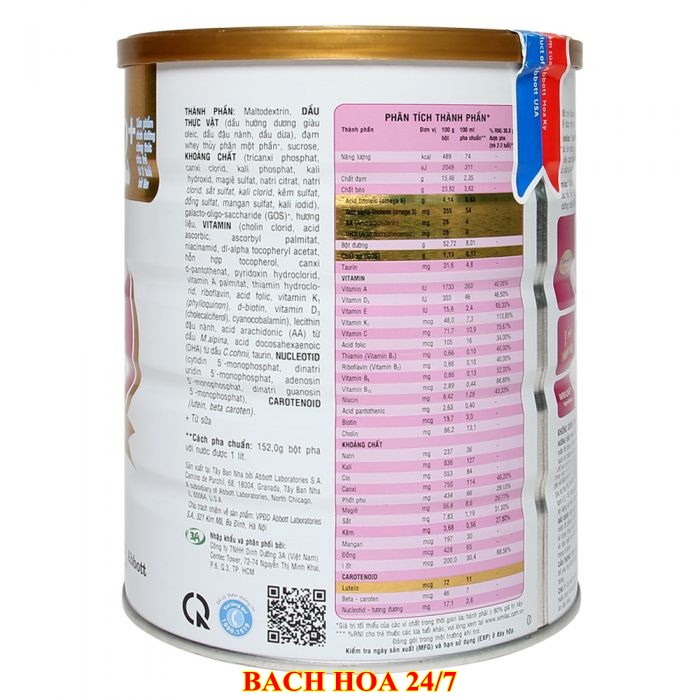 [HCM]Sữa Similac Total Comfort Kid IQ Plus 2+ 820g (Trên 2 tuổi)