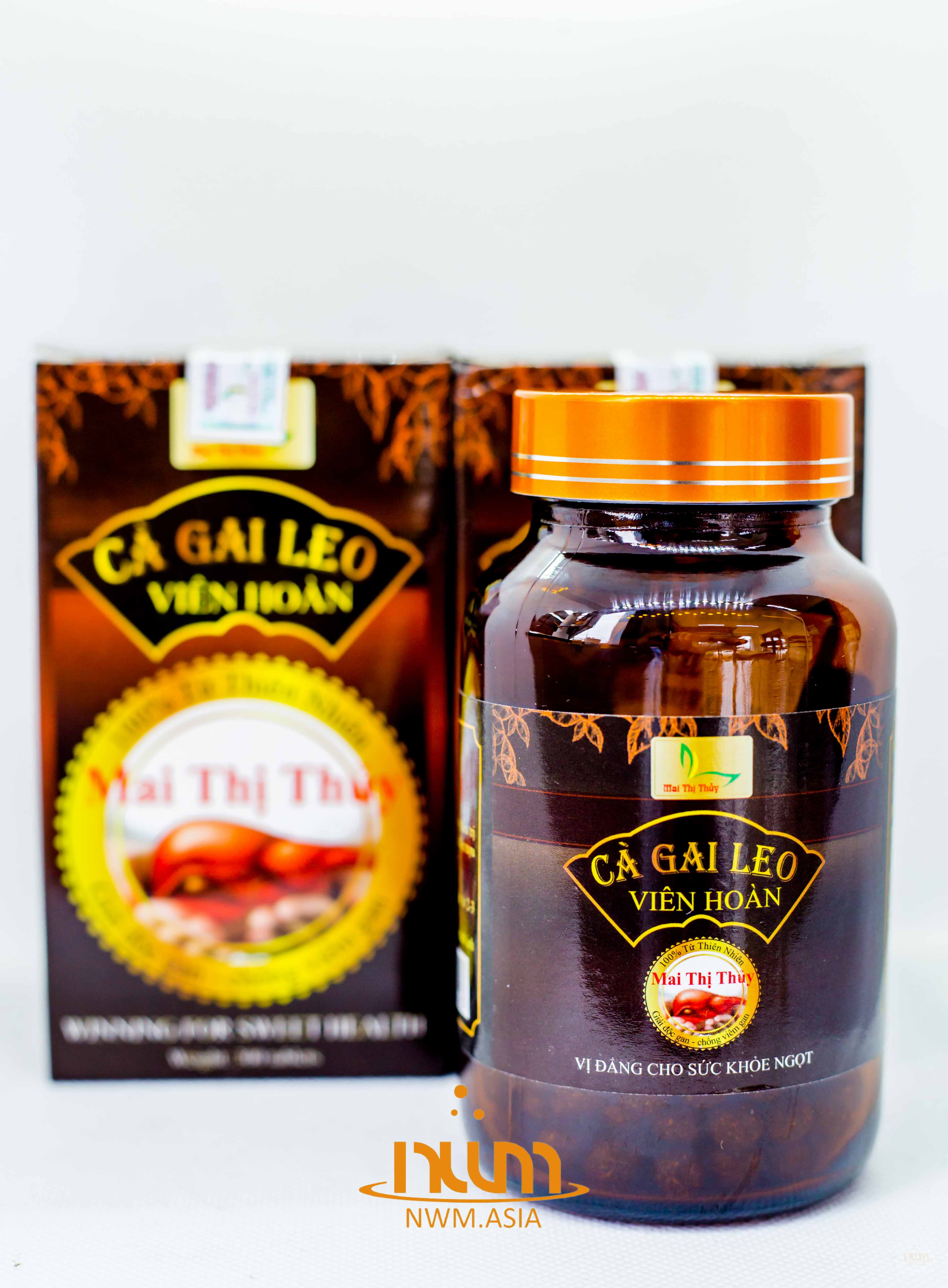Cà gai leo viên hoàn