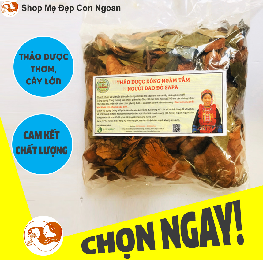 [HCM]Lá Xông Tắm Của Người Dao Đỏ