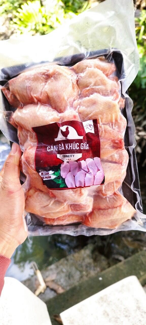 Cánh gà khúc giữa 1kg net 7 (giao tphcm)