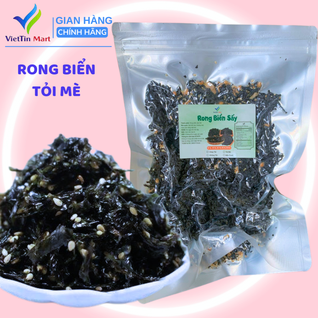 500g Rong biển tỏi mè -Viettin Mart