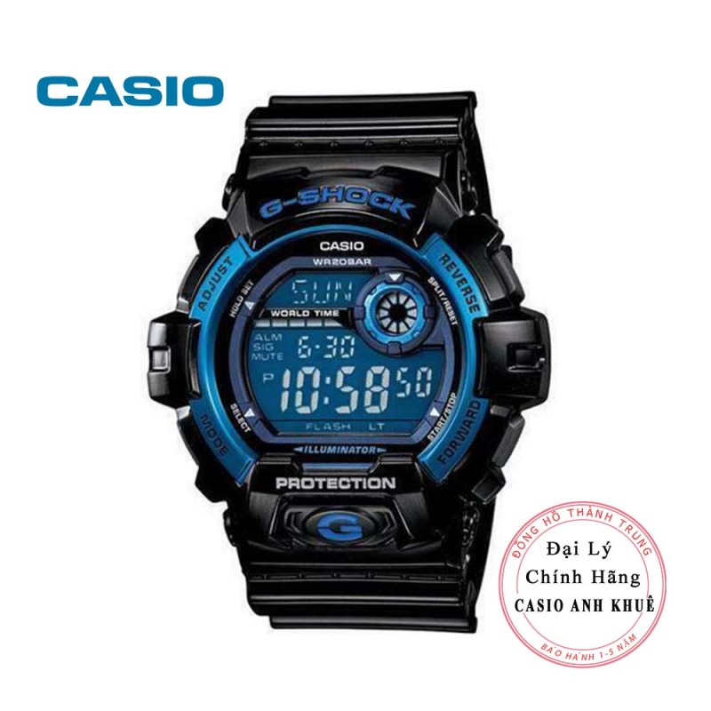 Đồng hồ nam Casio Gshock G-8900A-1DR dây nhựa