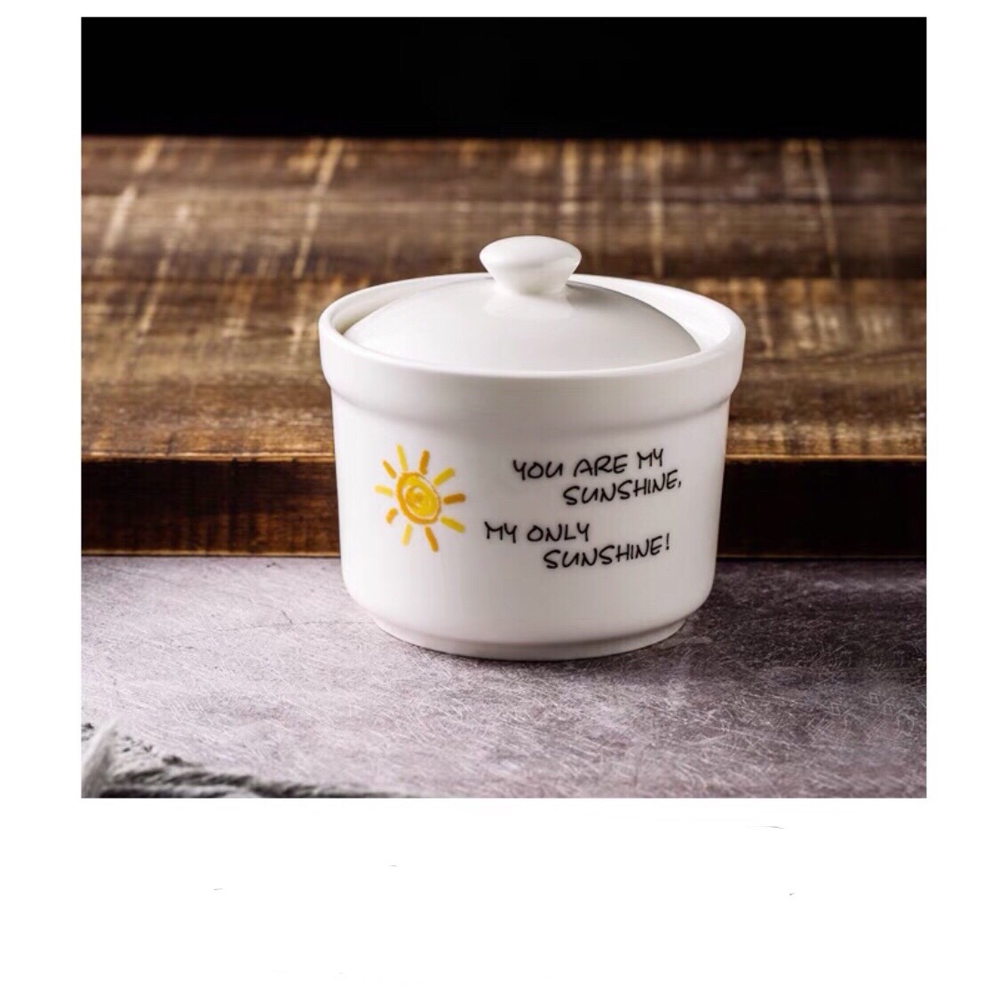 Cốc nấu cháo, chưng yến, hấp trứng 250 ml
