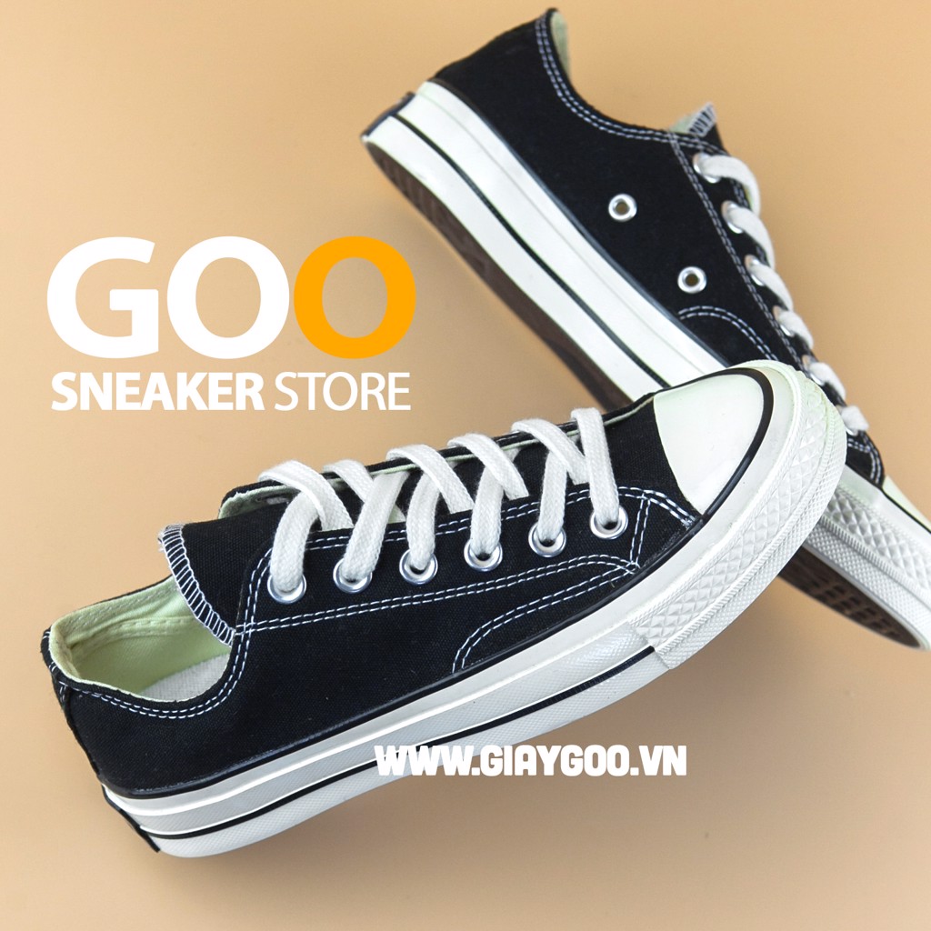 [ HÀNGREP ] Giày Thể Thao Sneaker Converse1970s Đen Thấp Cổ