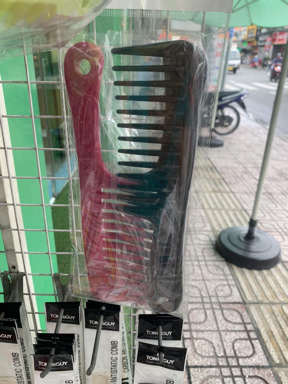 Lược gỡ rối răng thưa chải tóc xoăn tóc rối bền đẹp