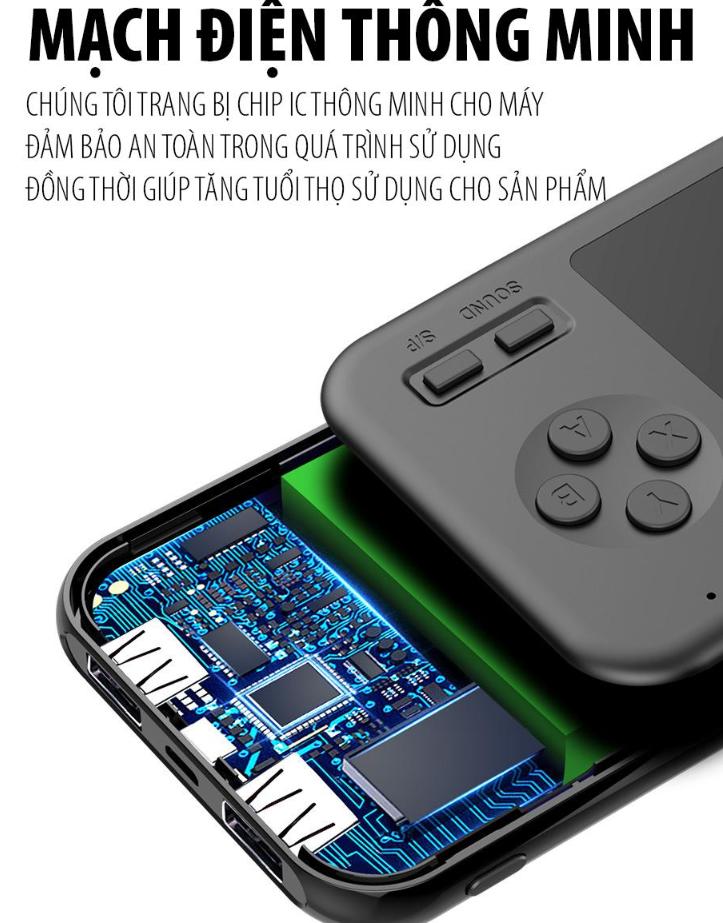 Sạc Dự Phòng Kèm Máy Chơi Game