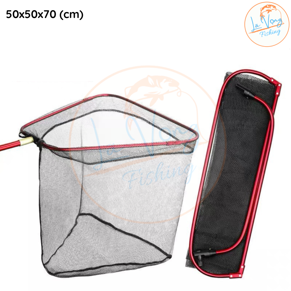 Mặt vợt gấp gọn săn hàng bắt cá lớn, chuyên câu đơn đài, lục , lăng xê