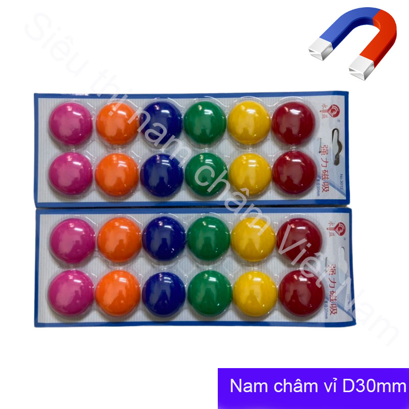 12 PCs magnetic blister board magnets practical super sticky magnets