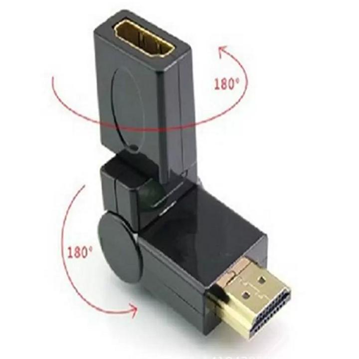 Đầu đổi góc hdmi xoay 180 độ