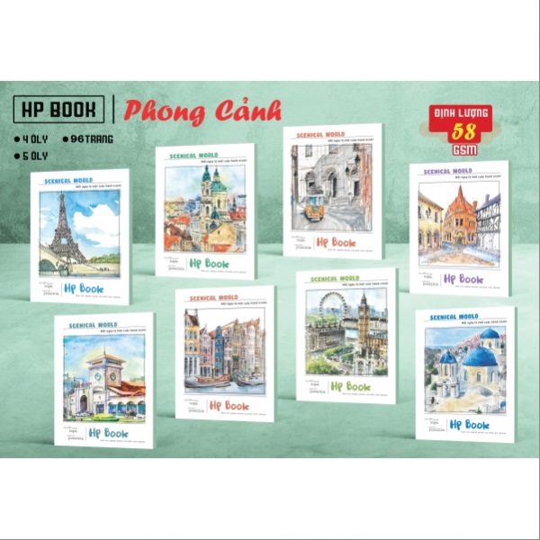 ✅ 10 Quyển - ĐL 60 Gsm (Mỏng) Tập Vở Học Sinh 96 Trang/200 Trang -  A5 - 4 Ô ly
