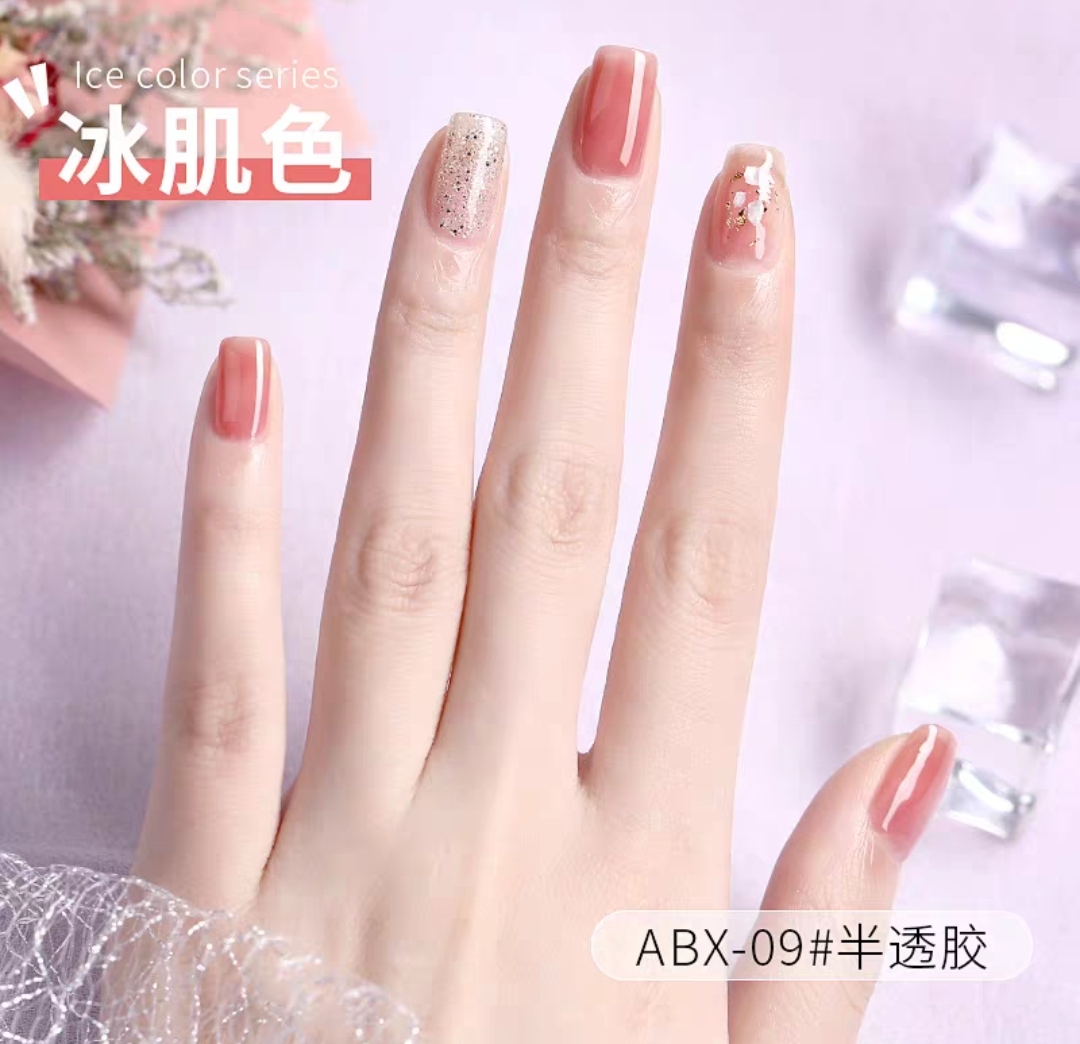Sơn Gel AS mã ABX chai vỏ đen 15ml - sinailmi