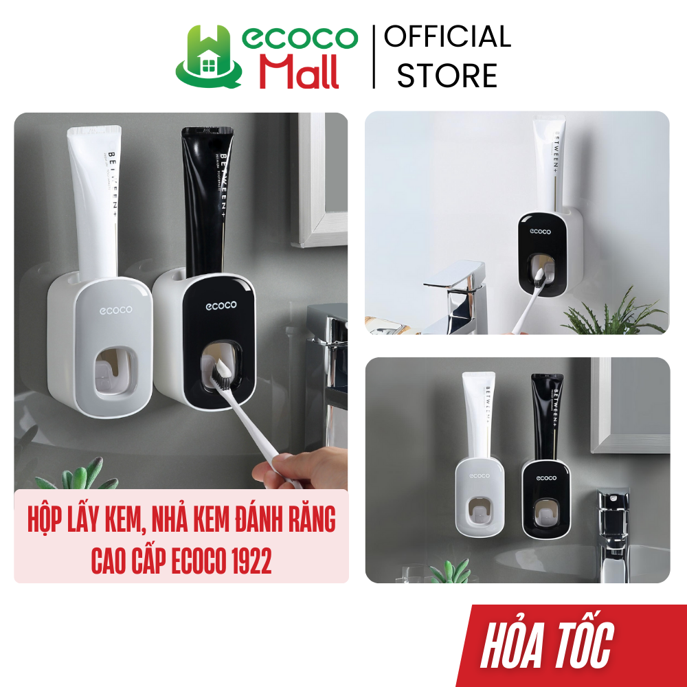 Hộp lấy kem, nhả kem đánh răng Ecoco cao cấp 1922