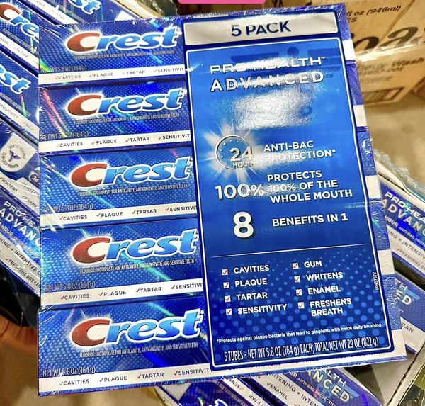KEM ĐÁNH RĂNG Crest Pro Health ADVANCED-500g