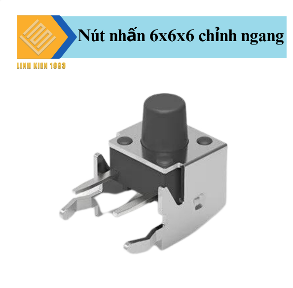 [ 5 CON ] Nút chình ngang 6,6x7,3mm nhấn nhã