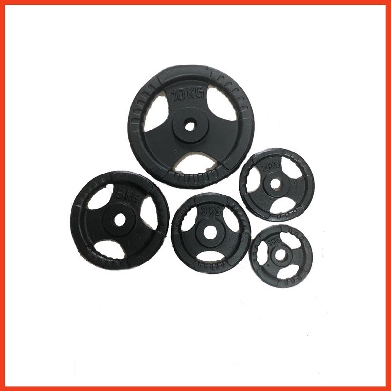 Bộ 2 bánh tạ gang 5kg (2 bánh tạ)