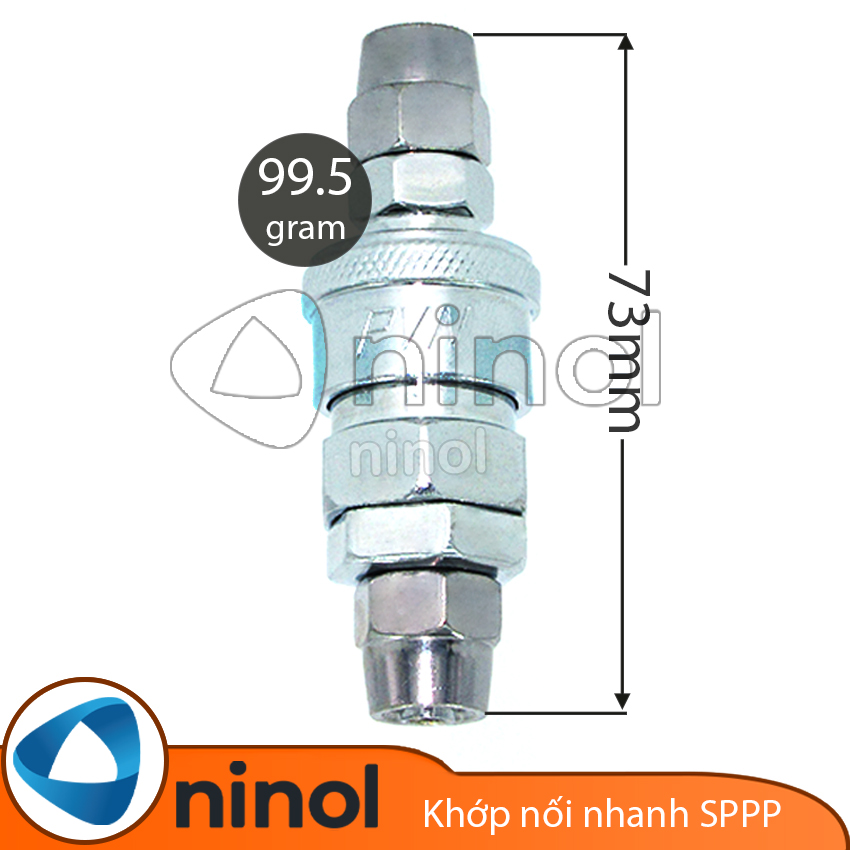 Khớp nối nhanh SPPP TQ (5x8 mm, 6.5x10 mm, 8x12 mm)