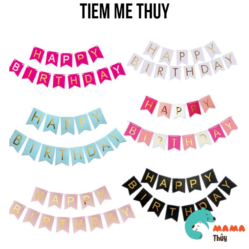 Happy Birthday Banner - Birthday Decoration