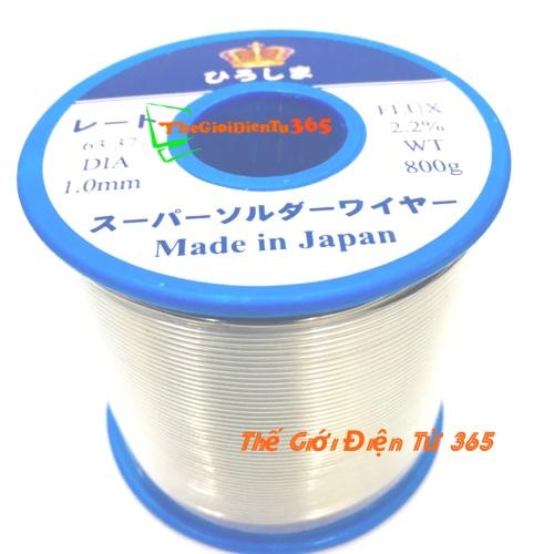 Thiếc hàn nhật- chì hàn nhật 1.0mm 800g độ tinh khiết cao 63/37