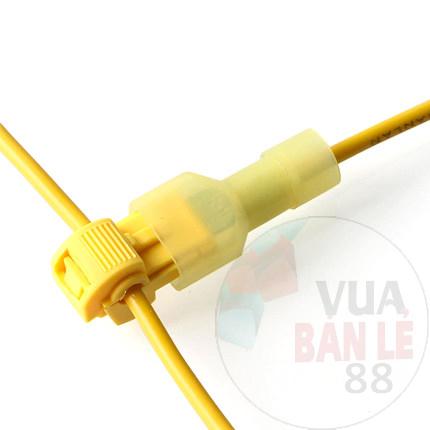 Bộ 50 Cút nối dây điện chữ T3  dây 4- 6mm (24A to)