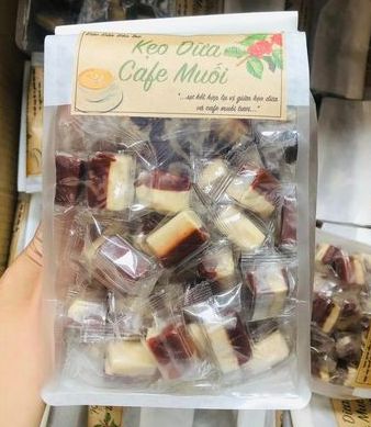 Kẹo dừa cafe muối gói 500gr