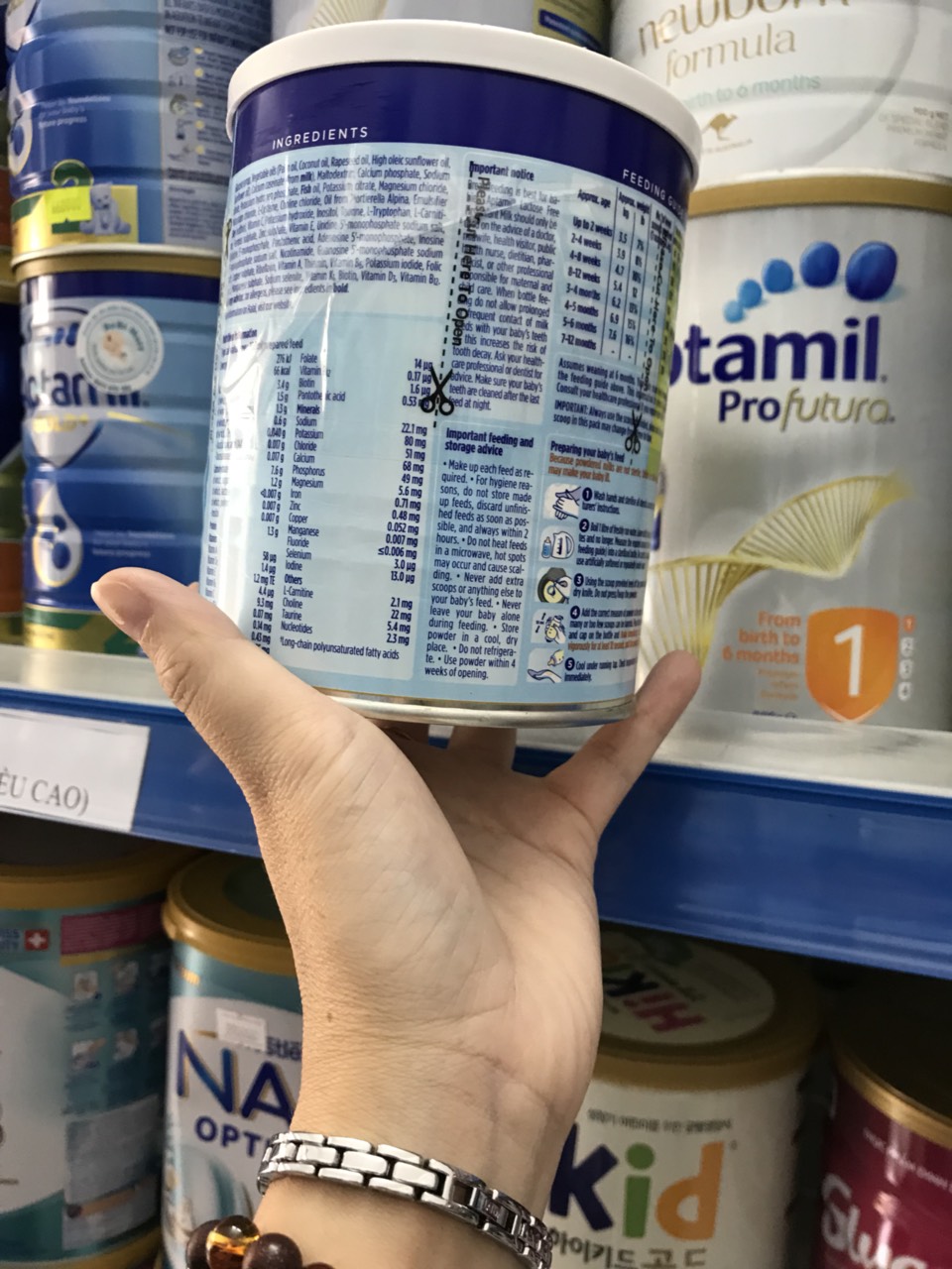 [HCM]Sữa Aptamil Free Lactose UK 400g