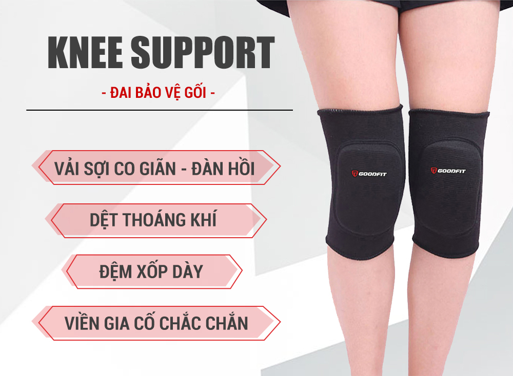 Goodfit 18-517k original knee joint protective belt. thick sponge cushion