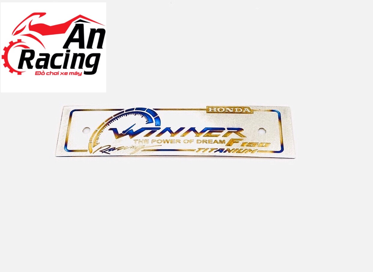 Bảng tên titan xe winner