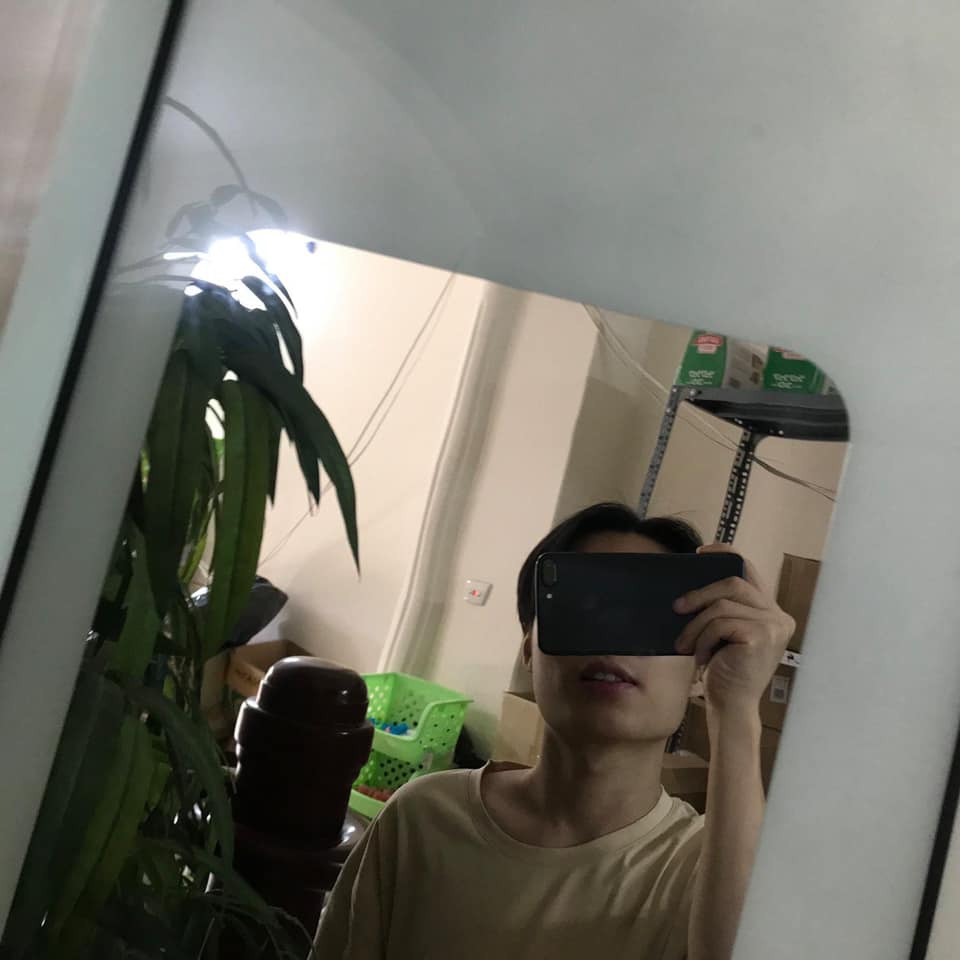 Gương dẻo dán tường 25*40cm