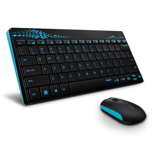 Bộ bàn phím chuột không dây Rapoo 8000 USB-Wireless