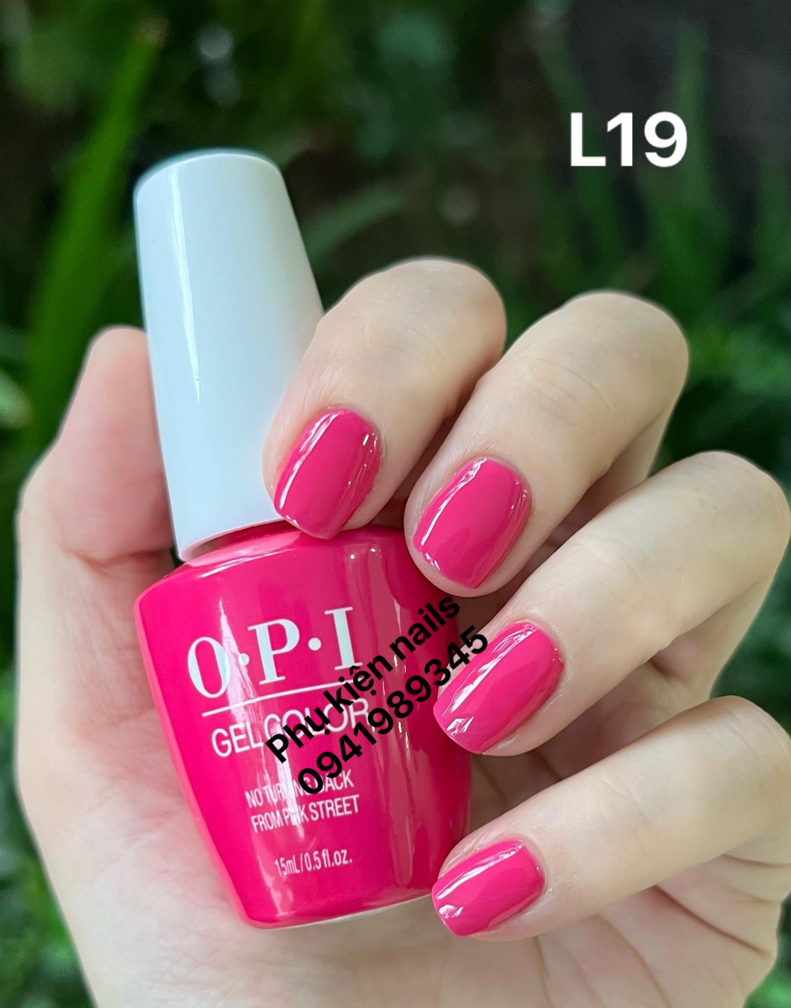Sơn Móng Tay -Sơn Gel Hơ Máy Opi (GCL19)