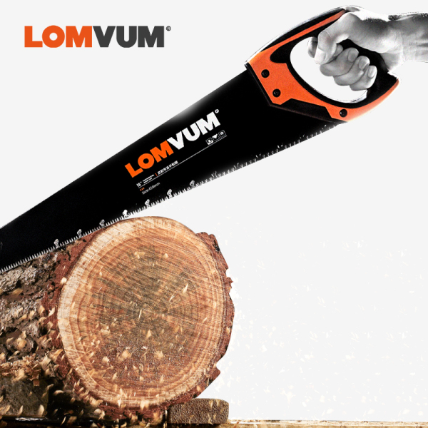 LOMVUM Portable Hacksaw Trimming Hand Saw Multifunctional Pruning Garden Tool Extra Long Blade for Wood Cutting