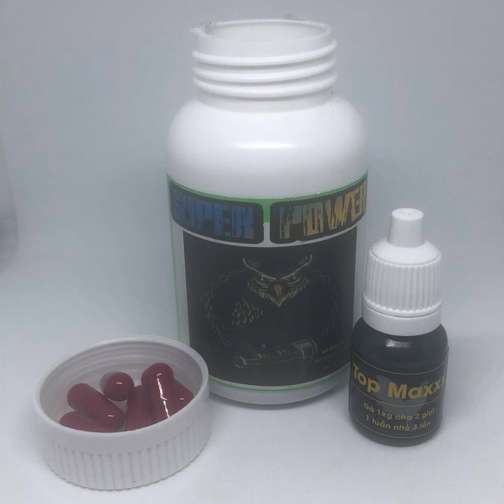 [HCM]COMBO NUÔI NHỘNG ĐỎ VÀ TOPMAX CHO GÀ - BỘ  2 CHAI