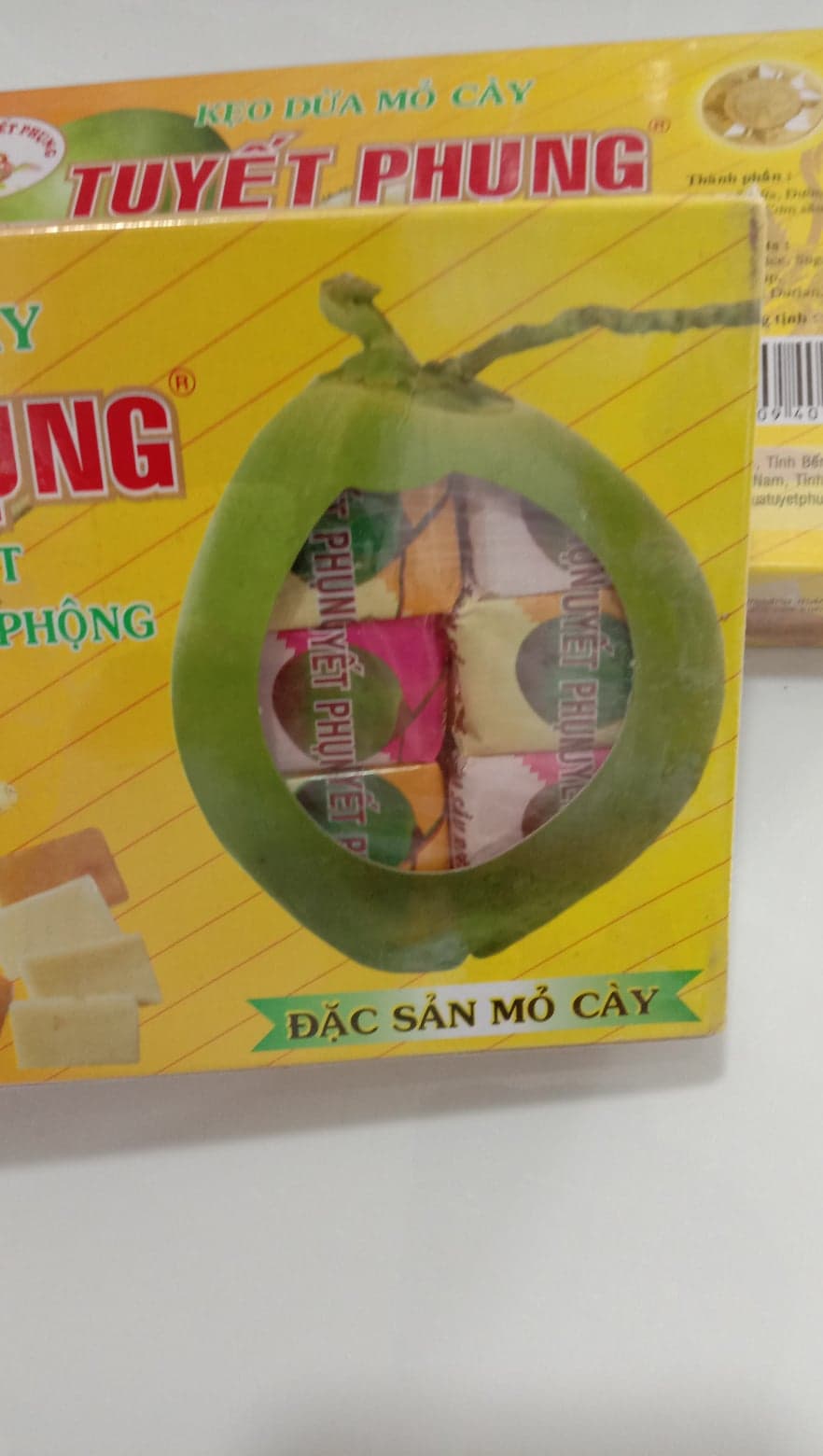 KẸO DỪ.A  Bến Tre (SẦU RIÊNG ĐẬU PHỘNG )